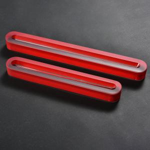 Reflex Level Gauge Glass Red Color With One Groove